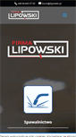 Mobile Screenshot of lipowski.pl